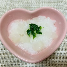 離乳食 中期 カブのお粥 レシピ 作り方 By うずまきコロネ 楽天レシピ 離乳食 中期 カブのお粥 レシピ 作り方 By うずまきコロネ 楽天レシピ